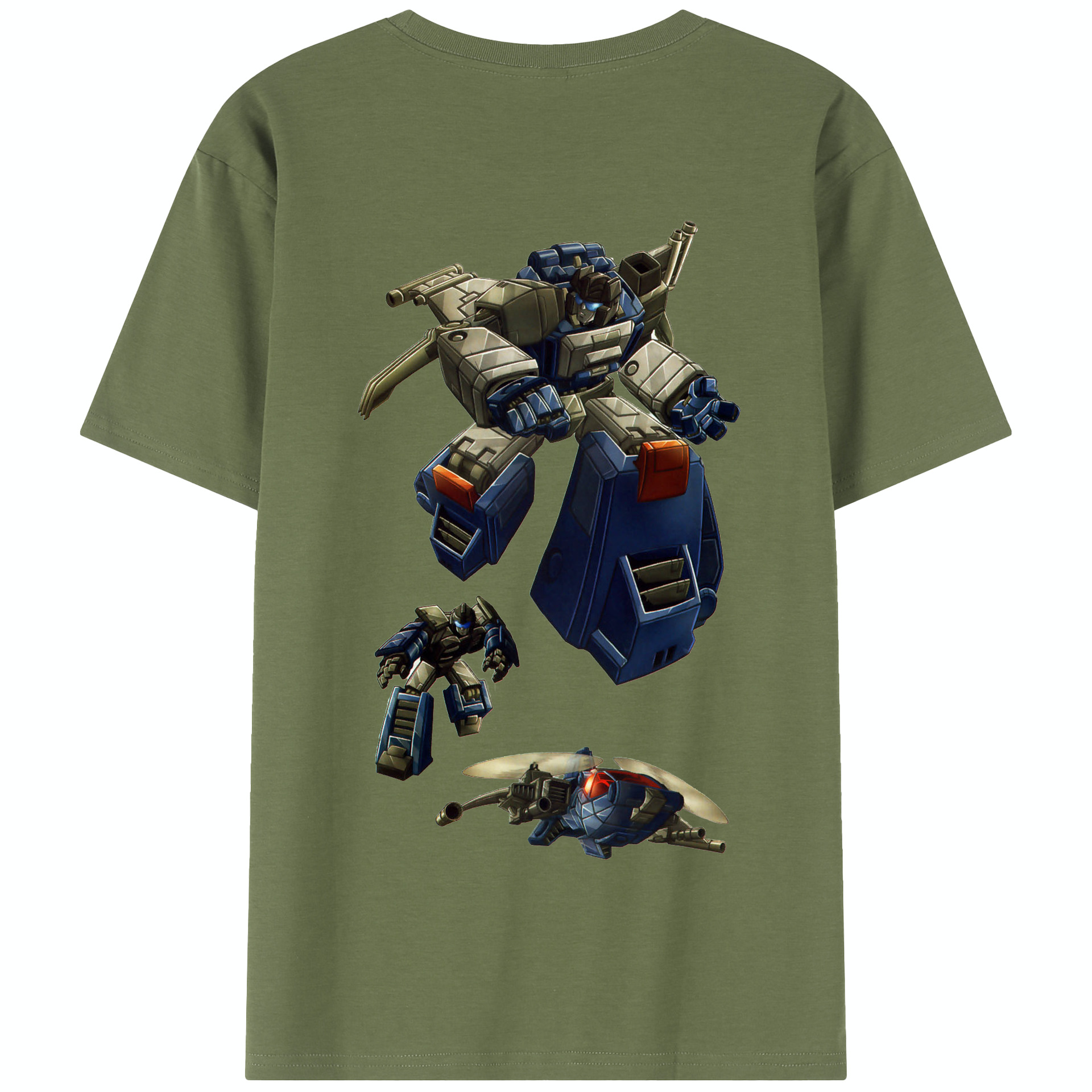 （画像用）  綿100％半袖Tシャツ（背面プリント）